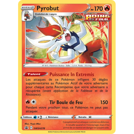Pyrobut — Promo SWSH — SWSH278 — Normale — NM