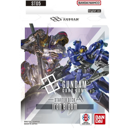 JCC- Starter Deck- ST05- Iron Bloom- Gundam Card Game (EN)