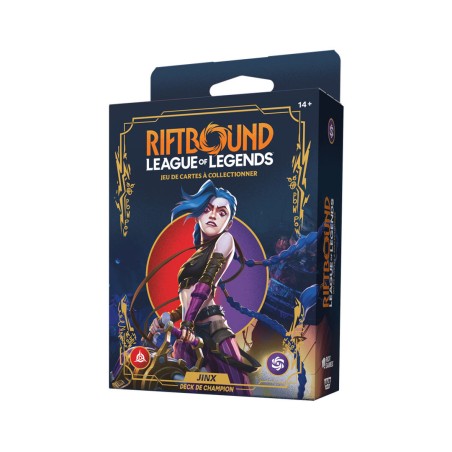 Riftbound : League of Legends TCG - Champion Deck - Jinx -FR