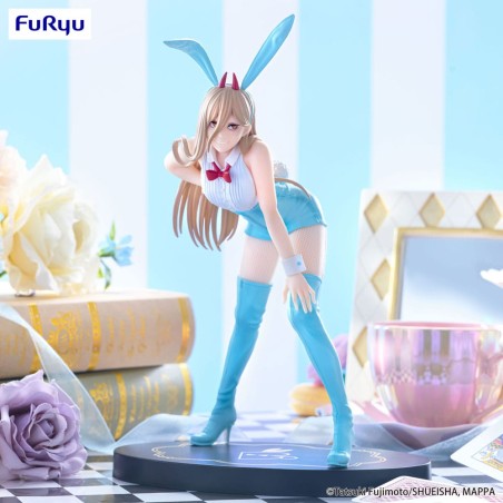 Chainsaw Man statuette PVC BiCute Bunnies Power Light Blue Color Ver. 30 cm