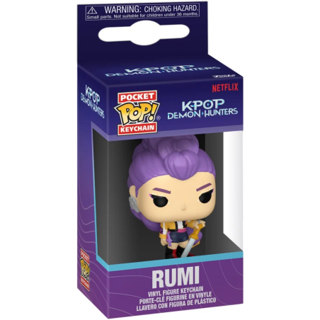 Rumi - KPop Demon Hunter - Netflix - Pocket POP Keychain