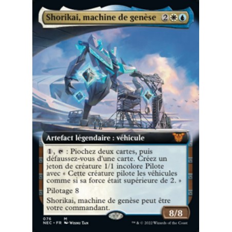 Shorikai, machine de genèse — Neon Dynasty Commander — 76 — Normale — NM