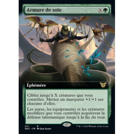 Armure de soie — Neon Dynasty Commander — 71 — Normale — NM