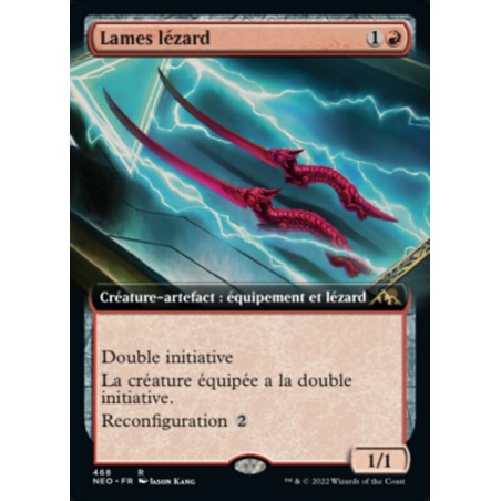 Lames lézard — Kamigawa: Neon Dynasty — 468 — Normale — NM