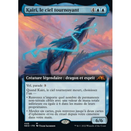 Kairi, le ciel tournoyant — Kamigawa: Neon Dynasty — 446 — Holo — NM