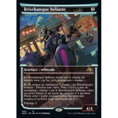 Brisebanque héliaste — Kamigawa: Neon Dynasty — 404 — Holo — NM