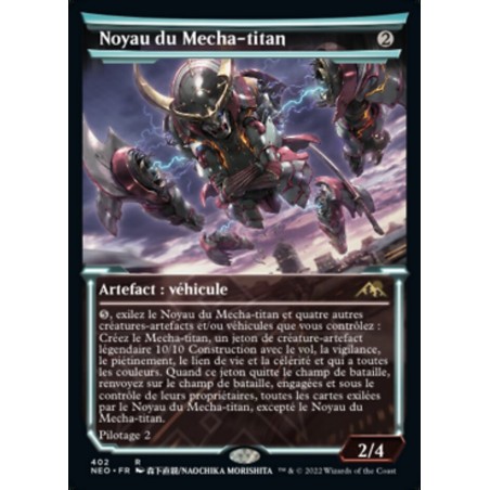 Noyau du Mecha-titan — Kamigawa: Neon Dynasty — 402 — Normale — NM