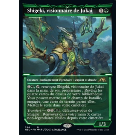 Shigeki, visionnaire de Jukai — Kamigawa: Neon Dynasty — 394 — Normale — NM