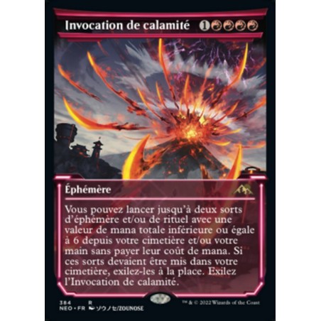 Invocation de calamité — Kamigawa: Neon Dynasty — 384 — Normale — NM