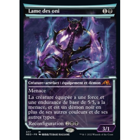 Lame des oni — Kamigawa: Neon Dynasty — 377 — Normale — NM