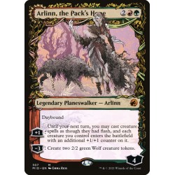 Arlinn, the Pack's Hope // Arlinn, the Moon's Fury — Innistrad: Midnight Hunt — 307 — Normale — NM
