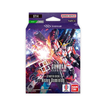 JCC- Starter Deck- ST14-Heavy Dominion- Gundam Card Game (EN)