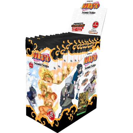 Naruto Mythos : Second Set Shinobi Shiren - Display (français)