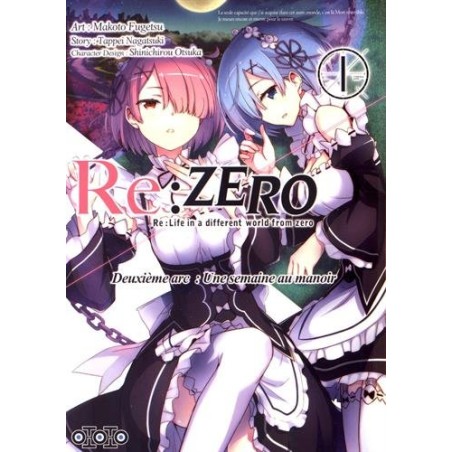 Re:Zero - 2e arc : Une semaine au manoir - Intégrale (1 à 5)