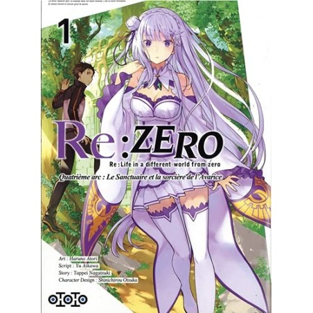 Re:Zero - 4e Arc : Le Sanctuaire et la Sorcière de l'Avarice - Tomes 1 à 7
