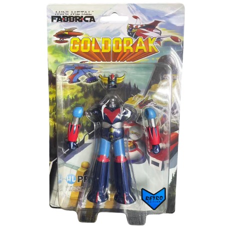 Figurine articulée - Goldorak - Mini Metal Fabbrica "Retro" - Goldorak - Bleu