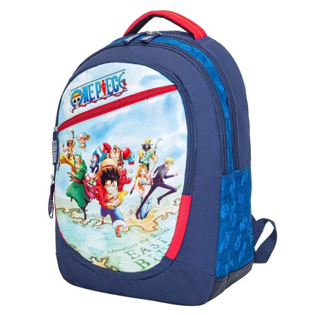 Sac à Dos - One Piece - Équipage - Rouge