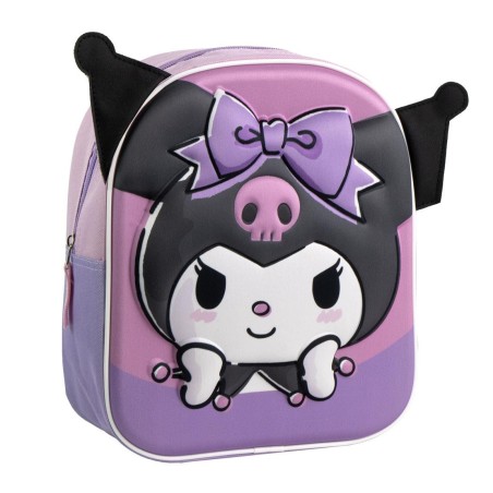 Sac à Dos - Sanrio - Kuromi - 3D - Bleu