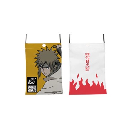 Pochette bandoulière - Ichibansho - Naruto - Minato Namikaze - Will of Fire Spun - D - Multicolore