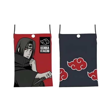 Pochette bandoulière - Ichibansho - Naruto - Itachi Uchiha - Will of Fire Spun - D - Multicolore