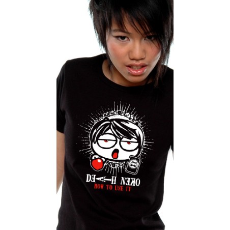 T-shirt - Death Note - Death Neko - U