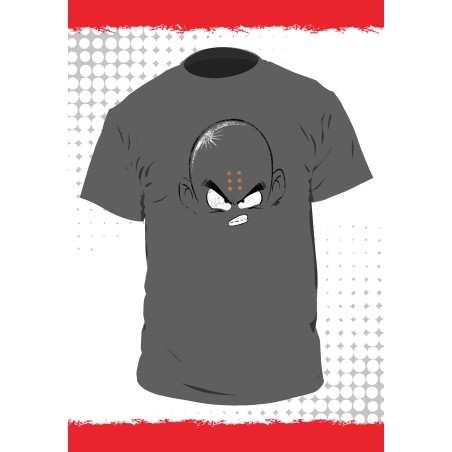 T-shirt - Dragon Ball - Krillin - Gris - L