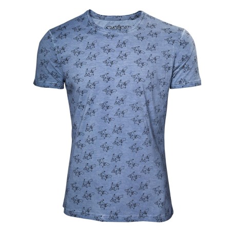 T-shirt - Pokemon - Pikachu - Bleu - S