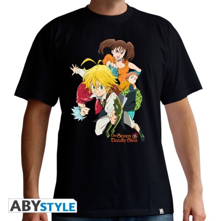 T-shirt - Seven Deadly Sins - Groupe - L