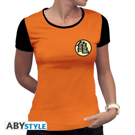 T-shirt - Dragon Ball - Son Goku - Kame Symbol - Orange - XL