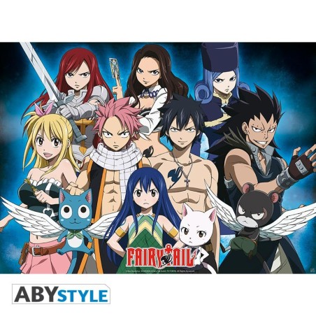 À plat - Fairy Tail - Groupe
