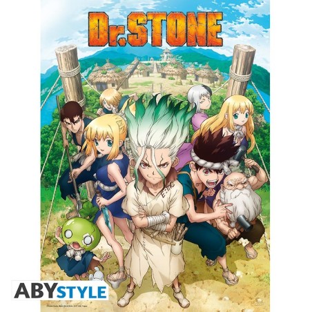 À plat - Dr. Stone - Groupe