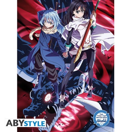 À plat - Moi, quand je me réincarne en Slime - Rimuru & Shizu