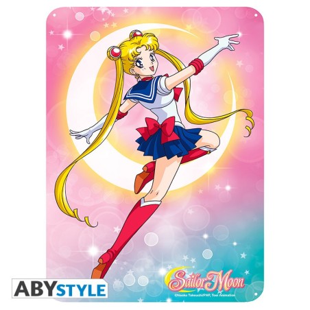 Plaque métallique - Sailor Moon