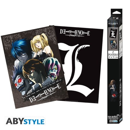 Pack de 2 - Death Note - L & Groupe