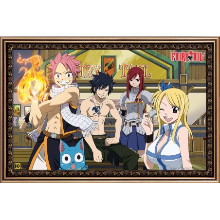 À plat - Fairy Tail - Groupe