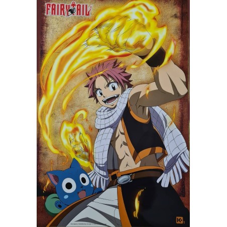 À plat - Fairy Tail - Natsu & Happy