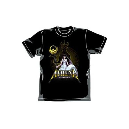 T-shirt - Saint Seiya - Athéna / Saori Kido - Noir - M