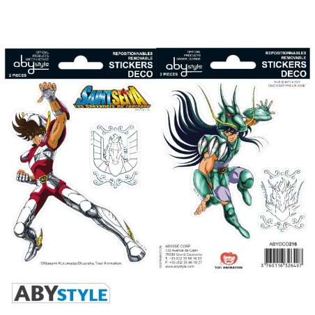 Stickers - Saint Seiya - Seiya & Shiryu