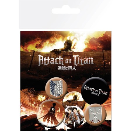 Badge - Attaque des Titans - Heroes