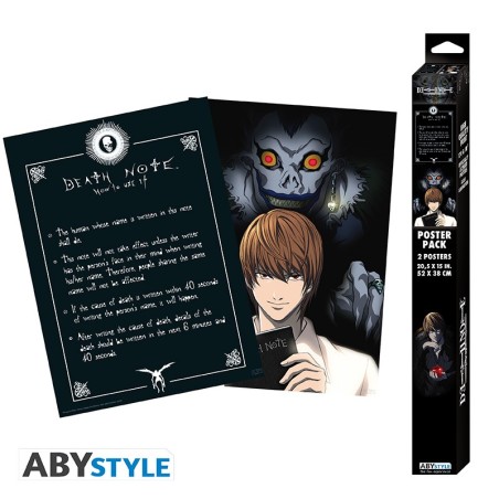 Pack de 2 - Death Note - Light & Death Note