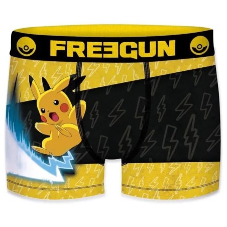 Boxer - Pokemon - Pikachu - Noir - S