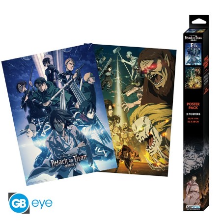 Pack de 2 - Attaque des Titans - Set 2