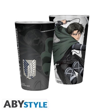 Verre - XXL - Attaque des Titans - Levi s.4