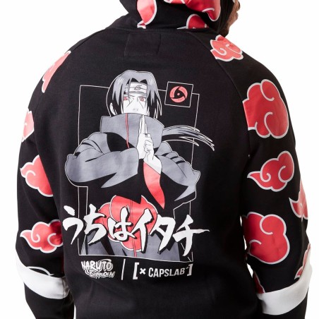 Sweat - Naruto - Itachi / Akatsuki - Noir - 12 ans