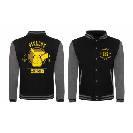 Blouson - Pokemon - Pikachu - Noir - L