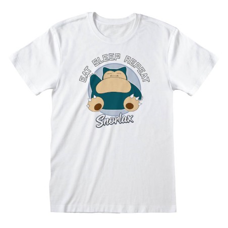 T-shirt - Pokemon - Ronflex - Blanc - M