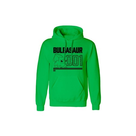 Sweat - Pokemon - Bulbizarre - Vert - XL