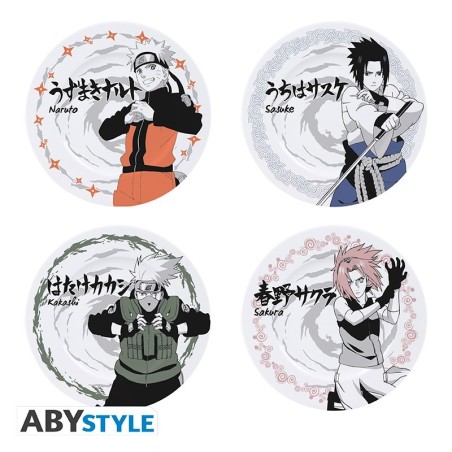 Pack de 4 - Naruto - Personnages