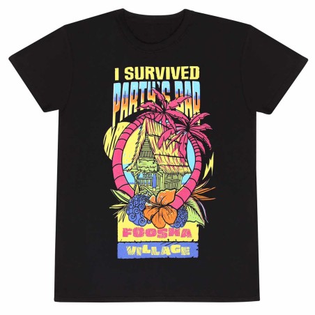 T-shirt - One Piece - Partys Bar - Noir - S