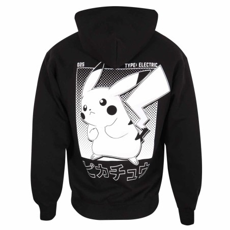 Sweat - Pokemon - Pikachu - Noir - S